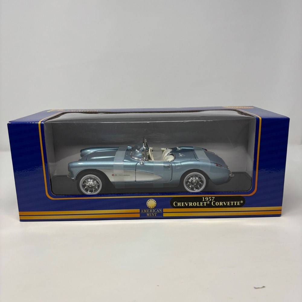 1957 Chevrolet Corvette 1:18 Welly American Mint Premium Edition Diecast